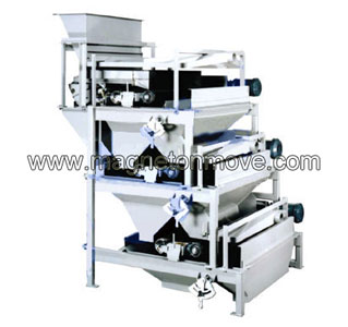 high intensity roll permanent magnetic separator